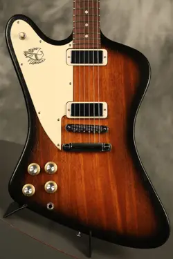 2012 GIBSON FIREBIRD STUDIO '70S TRIBUTE SATIN VINTAGE SUNBURST LEFT-HANDED