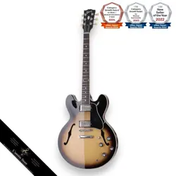 GIBSON ES335 VINTAGE SUNBURST SEMIHOLLOW GUITAR USED HARD CASE INCLUDED