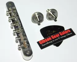 GIBSON LES PAUL SLASH ABR-1 BRIDGE NICKEL LIGHT RELIC TUNE-O-MATIC GUITAR PARTS
