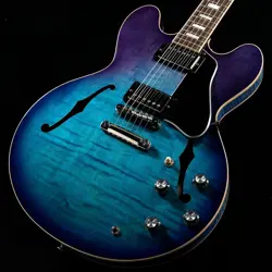 GIBSON EXCLUSIVE ES-335 FIGURED BLUEBERRY BURST(:3.45KG) #GG44M