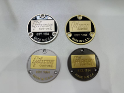4PCS GUITAR TOGGLE SWITCH BACK PLATE FOR GIBSON CUSTOM EST.1894