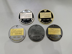 5PCS GUITAR TOGGLE SWITCH BACK PLATE FOR GIBSON CUSTOM EST.1894