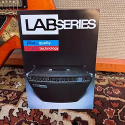 VINTAGE 1980S LAB SERIES GIBSON USA GUITAR BASS AMP CATALOG CATALOGUE BROCHURE