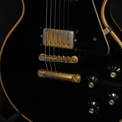 GIBSON 1974 LES PAUL CUSTOM EBONY FINEST GUITARS SAFE DELIVERY FROM JAPAN