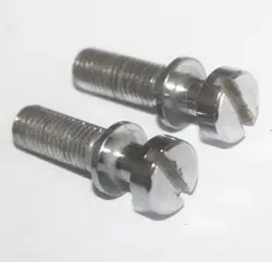 VINTAGE 1970'S GIBSON TAILPIECE STUDS CHROME LES PAUL ES SG 1980'S