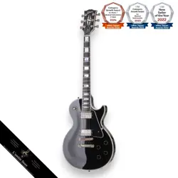 GIBSON LES PAUL CUSTOM 2000 EBONY MAPLE MAHOGANY GUITAR GROVER TUNERS