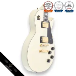 GIBSON LES PAUL CUSTOM 2000 ALPINE WHITE ELECTRIC GUITAR 490R/498T PUS