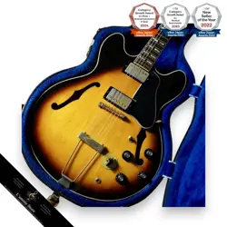 GIBSON ES345TDSV 1977 SUNBURST 3PIECE MAPLE NECK NARROW NECK GUITAR
