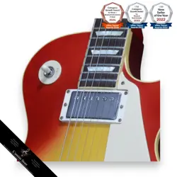 GIBSON 1977 LES PAUL STANDARD CHERRY SUNBURST MAPLE TOP MAHOGANY NECK GUITAR