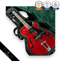 GIBSON ES175 2006 P90 CHERRY HOLLOW BODY ELECTRIC GUITAR