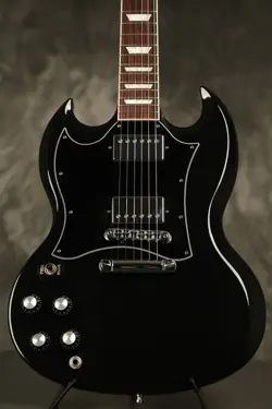 2019 GIBSON SG STANDARD EBONY/BLACK LEFT-HANDED