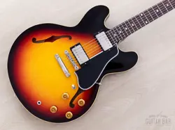 2024 GIBSON CUSTOM SHOP 1958 ES-335 REISSUE MURPHY LAB LIGHT AGED W/ TAGS, CASE