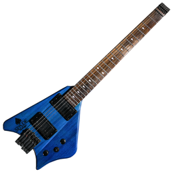 BOOTLEGGER GUITAR SPADE HEADLESS GIBSON SHORT SCALE 24.75