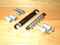 GIBSON 1980 CHROME SONEX 180 ABR-1 TUNE O MATIC BRIDGE & STOP BAR