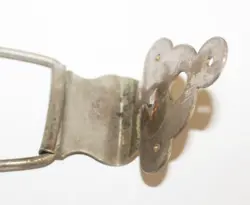 VINTAGE 1950'S GIBSON NICKEL TRAPEZE TAILPIECE CLOVER DIAMOND  ES