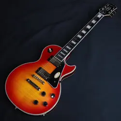 EPIPHONE / INSPIRED BY GIBSON LES PAUL CUSTOM FIGURED HERITAGE CHERRY SUNBURST
