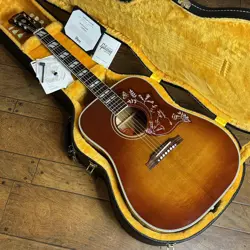 GIBSON 1960 HUMMINGBIRD  BRIDGE HERITAGE CHERRY SUNBURST VOS 2023
