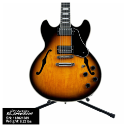 USED GIBSON MIDTOWN CUSTOM SEMI-HOLLOW - VINTAGE SUNBURST W/OHSC
