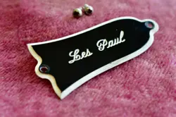 VINTAGE 1960'S GIBSON LES PAUL ENGRAVED TRUSSROD COVER TRUSS ROD SG STANDARD 61