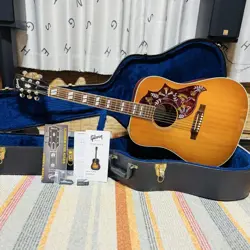 GIBSON ACOUSTIC GUITAR MADE BY HUMMINGBIRD 2014 SAFE DELIVERY FROM JAPAN
