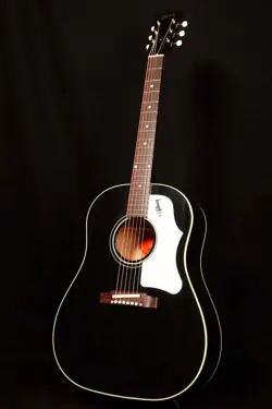 GIBSON 1960S J 45 ORIGINAL EBONY ORIGINAL COLLECTION S N 21494014