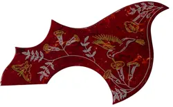 RED PICKGUARD FITS