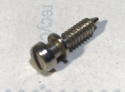1 GIBSON TUNE-O-MATIC BRIDGE SCREWS SILVER LES PAUL SG JUNIOR 80S GUITAR