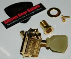 GIBSON LES PAUL TUNER KLUSON DELUXE GOLD SG GUITAR PARTS CUSTOM ES PROJECT RD