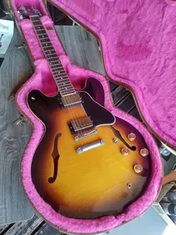 ELECTRIC GUITAR GIBSON CUSTOM SHOP ES-335 SUNBURST 2012 USA S/N 12862712