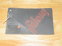 GIBSON 1974 MANUAL CASE CANDY PAPERWORK