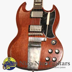GIBSON CUSTOM SHOP 2022 MURPHY LAB 1964 SG STANDARD HEAVY AGED W MAESTRO VIBROLA