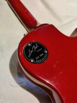 ENGRAVED SWITCH BACK PLATE CAVITY COVER FOR EPIPHONE OR GIBSON LES PAUL STUDIO