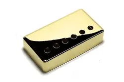 HUMBUCKER PICKUP COVER GOLD PLATED NICKEL SILVER 1 15/16