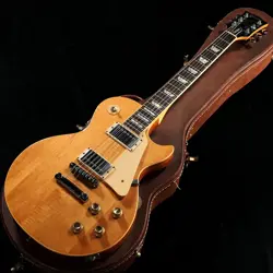 GIBSON LES PAUL STANDARD 1976 NATURAL ELECTRIC GUITAR, MAPLE TOP, USED