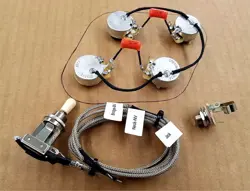 PREMIUM GIBSON FULL LES PAUL HARNESS - CUSTOM CTS 525K POTS 5% TOLERANCE