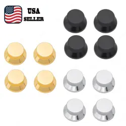 4 PCS METAL GUITAR VOLUME TONE CONTROL KNOBS FOR PRS GIBSON EPI LES PAUL SG