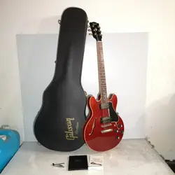SEMI ACOUSTIC ELECTRIC GUITAR GIBSON ES339 CUSTOM SHOP RED CS 152990