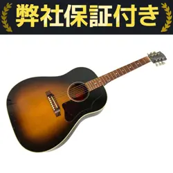 ACOUSTIC GUITAR GIBSON 1962 J-45 SUNBURST SOLID SPRUCE TOP 90388016 W/ HARD CASE