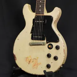 GIBSON CUSTOM SHOP 1960 LES PAUL SPECIAL DOUBLE CUT TV WHITE -2006-