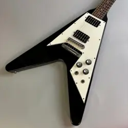 USED GIBSON /FLYING V EBONY 1992 SOYORA NARITATOWN STORE 2500002368873 NO.LG347