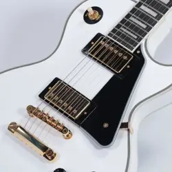 EPIPHONE INSPIRED BY GIBSON LES PAUL CUSTOM ALPINE WHITE