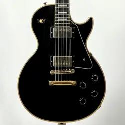 GIBSON LES PAUL CUSTOM -EBONY- 1990 4.66KG #GG4C9