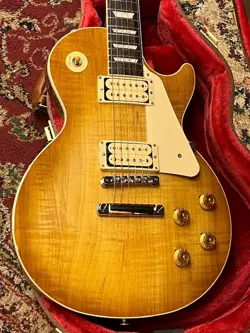 GIBSON LES PAUL STANDARD '50S DOUBLE TROUBLE VINTAGE HONEY BURST #GGFBB