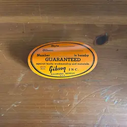 BLANK ORANGE SOUNDHOLE