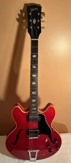 1973 GIBSON ES-335TD CHERRY VINTAGE SEMI-HOLLOW GUITAR T TOPS ES-335 -