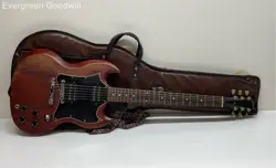 GIBSON SG RED ELECTRIC GUITAR WITH GIG BAG
