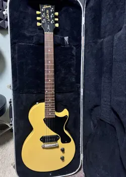 GIBSON LES PAUL JUNIOR YELLOW USA 2015 SAFE PACKING!