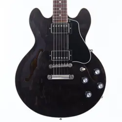 GIBSON ES-339 2020 TRANS EBONY USED ELECTRIC GUITAR