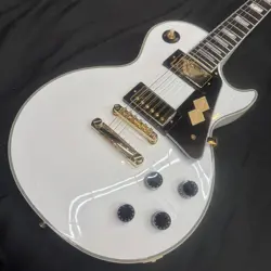 EPIPHONE INSPIRED BY GIBSON CUSTOM LES PAUL CUSTOM ALPINE WHITE,