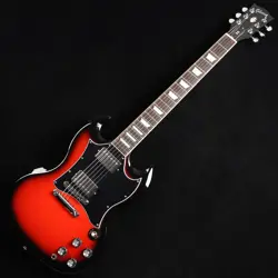 GIBSON SG STANDARD CARDINAL RED S N 224130349 CUSTOM COLOR SERIES  DISPLAYED